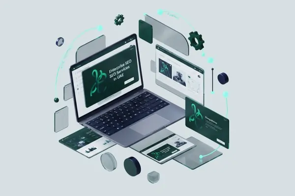 Enterprise SEO Services Illustration