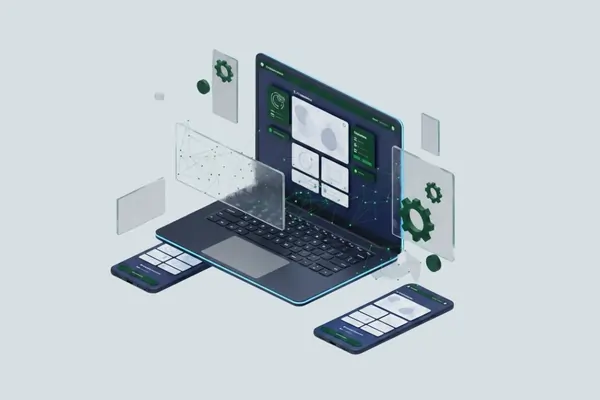 Entertainment and Media Digital Marketing Illustration