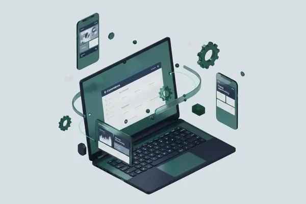 Event Planning Industry Digital Marketing Illustration