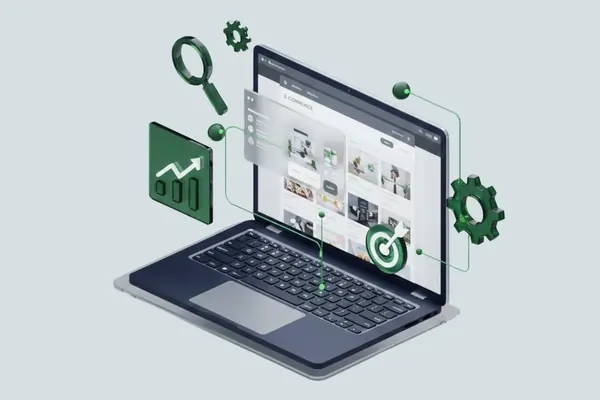 Search Engine Marketing Services Illustration